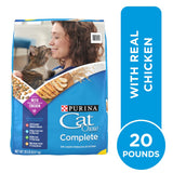 Purina Cat Chow Complete High Protein Chicken Dry Cat Food, 20 lbs.