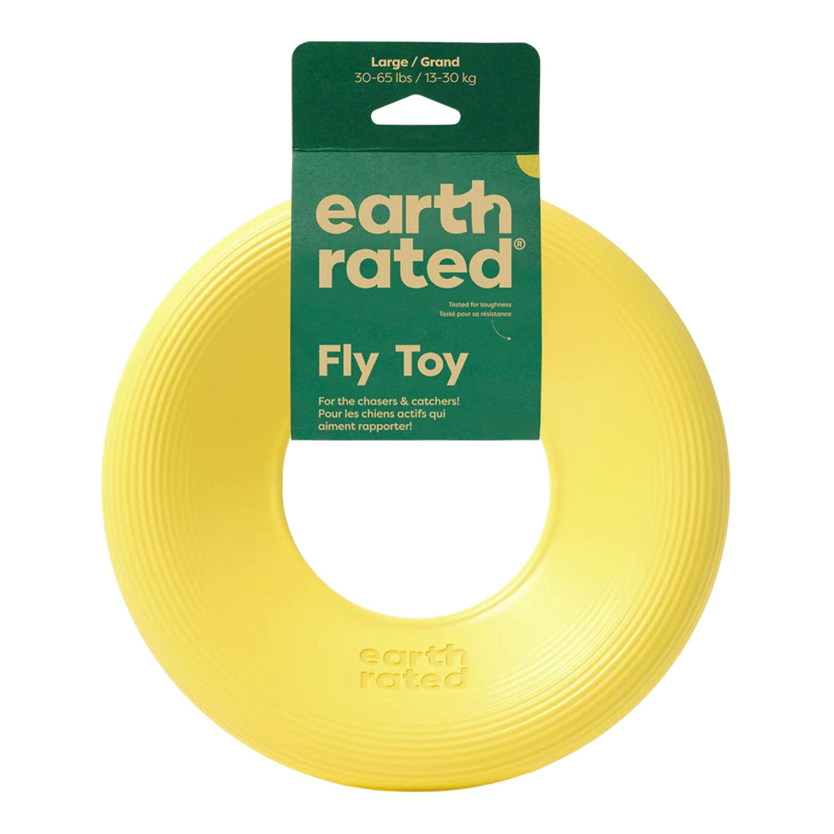 Earth Rated Flying Disc Dog Toy, Large