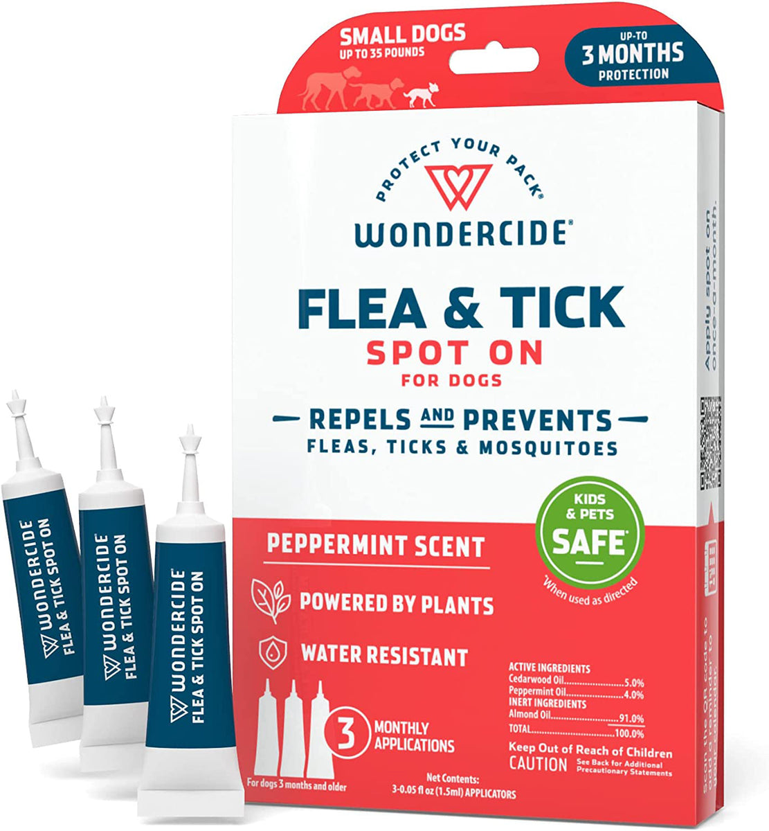 Wondercide Flea & Tick Spot-On for Small Dogs