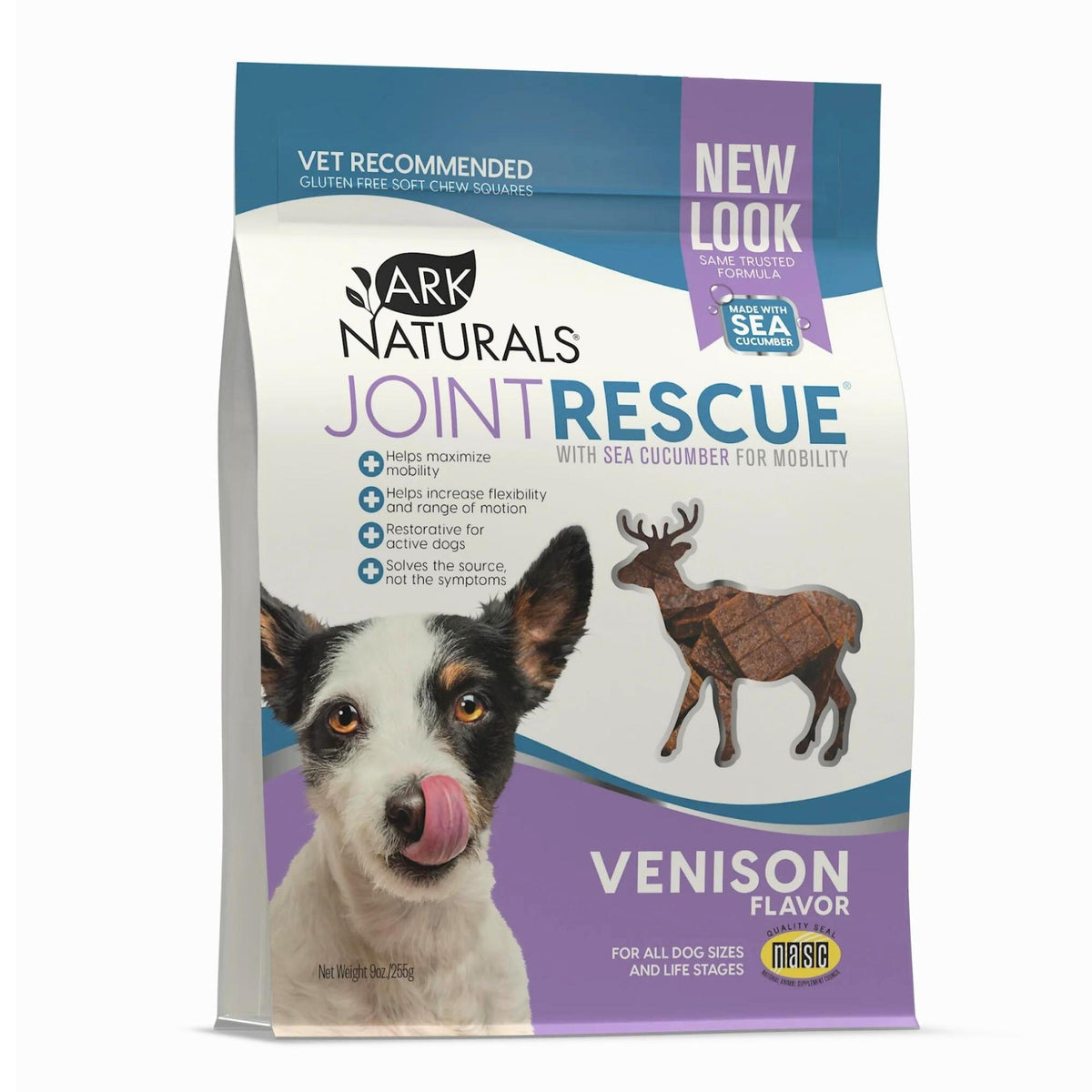 Ark Naturals Joint Rescue Venison Jerky Dog Treats, 32 Count
