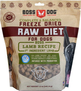 Boss Dog Lamb Recipe Freeze Dried Raw Diet, 12 oz