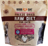 Boss Dog Freeze Dried Turkey Cat Treats, 9 oz Bag
