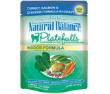 Natural Balance Platefulls Turkey, Salmon & Chicken Wet Cat Food, 3 oz.