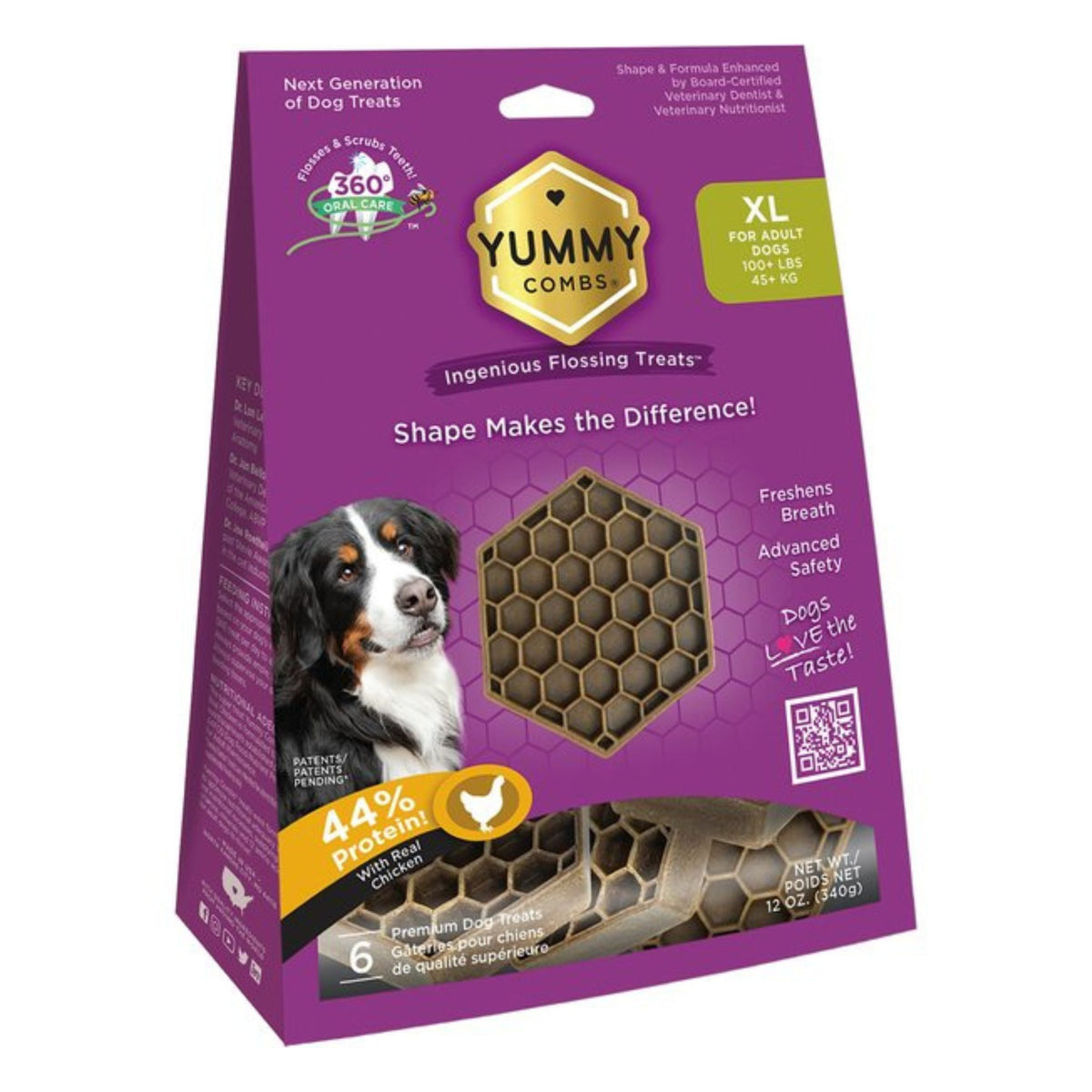 Yummy Combs Extra Large Dog Dental Treats (6 Count)