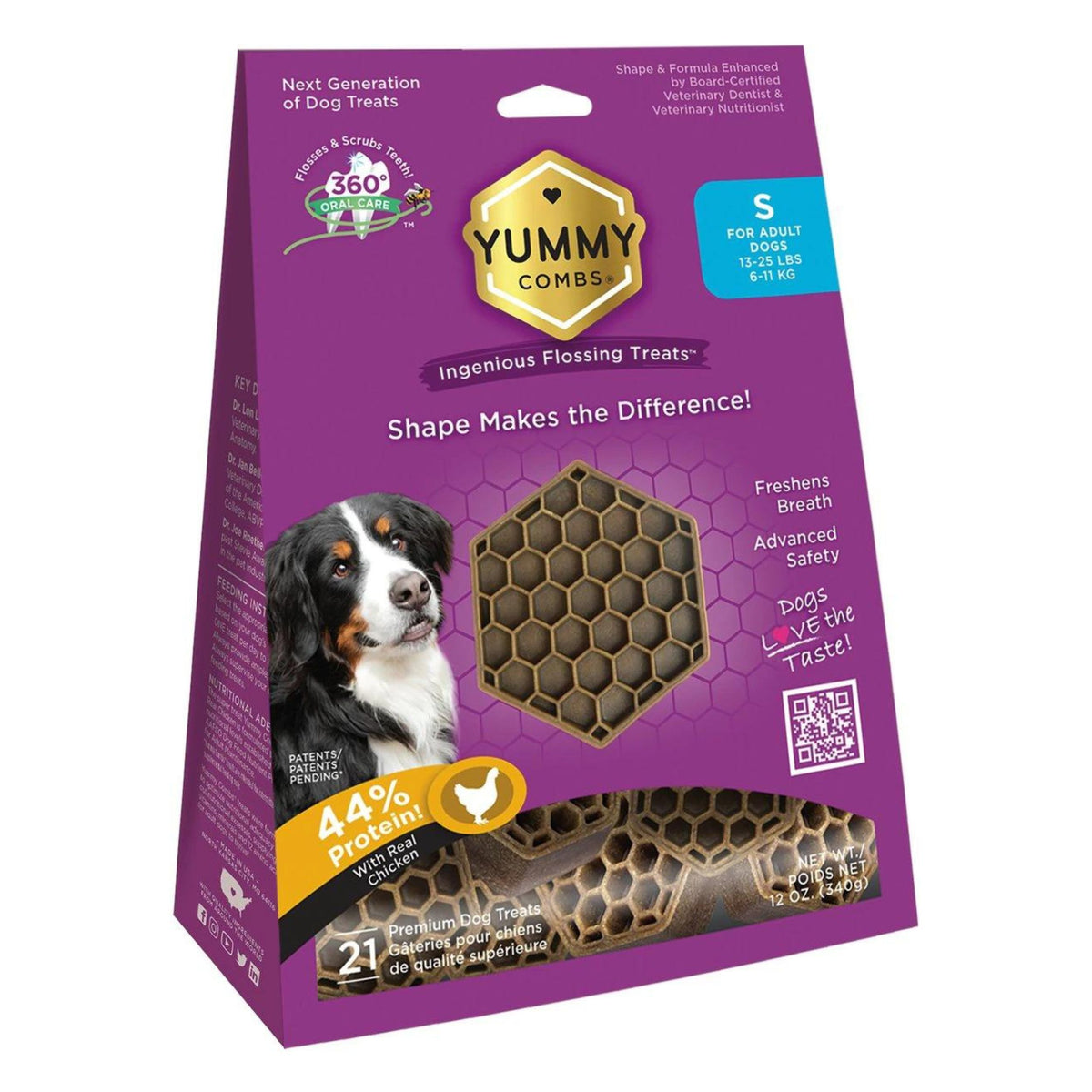 Yummy Combs Small Dog Dental Treats (21 Count)