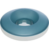 Trixie Dog Slow Feeding Rocking Bowl, Grey & Blue