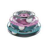 Trixie Catch The Balls Circle Track Cat Activity Toy, Multi-Color