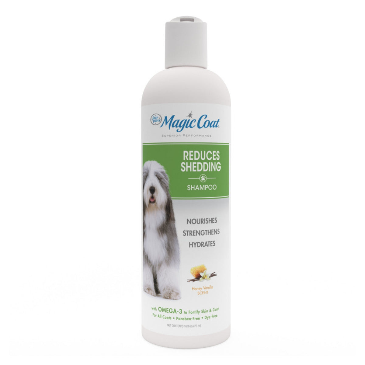 Four Paws Magic Coat Shed Reducing Shampoo, 16 oz.
