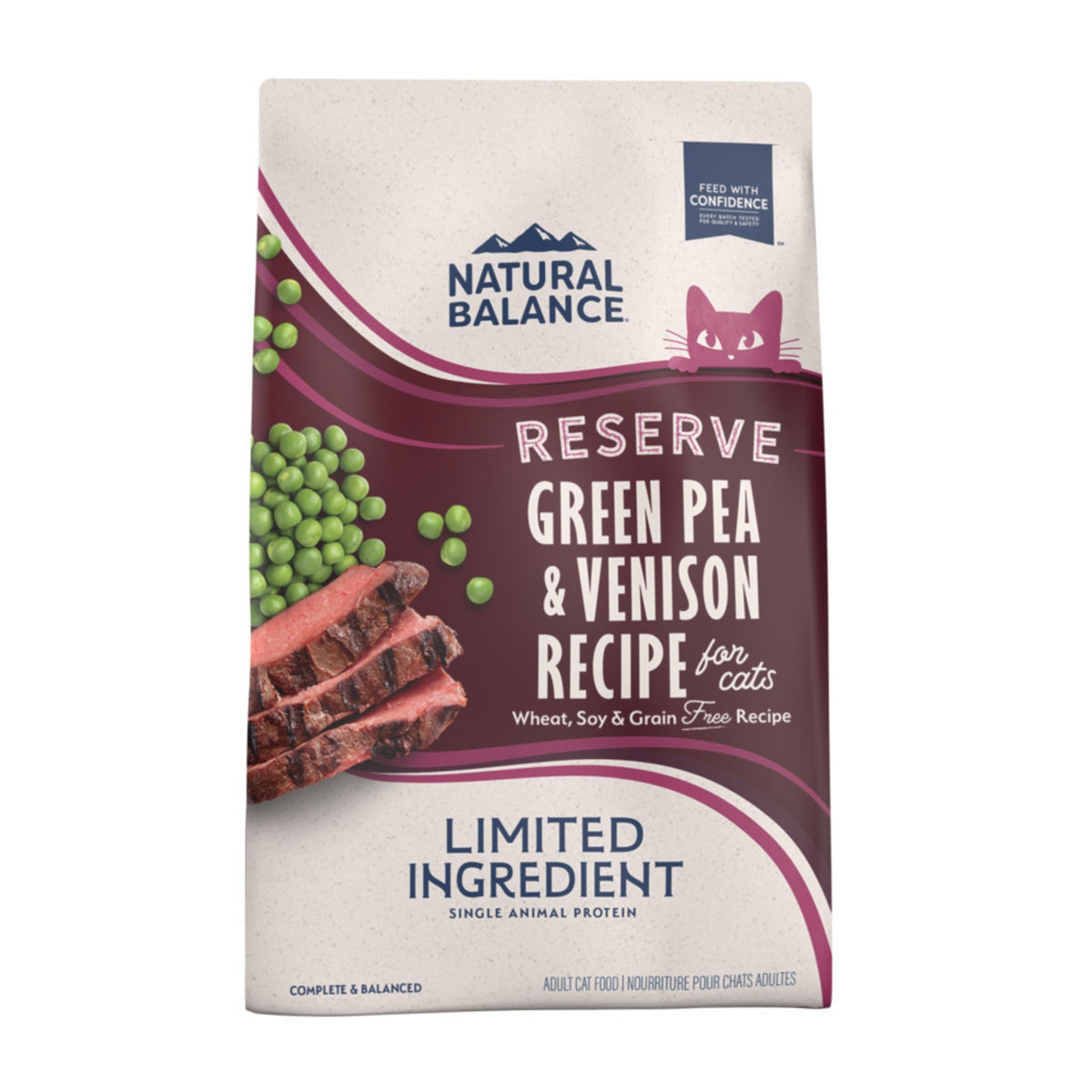Natural Balance Limited Ingredient Reserve Green Pea & Venison Dry Cat Food