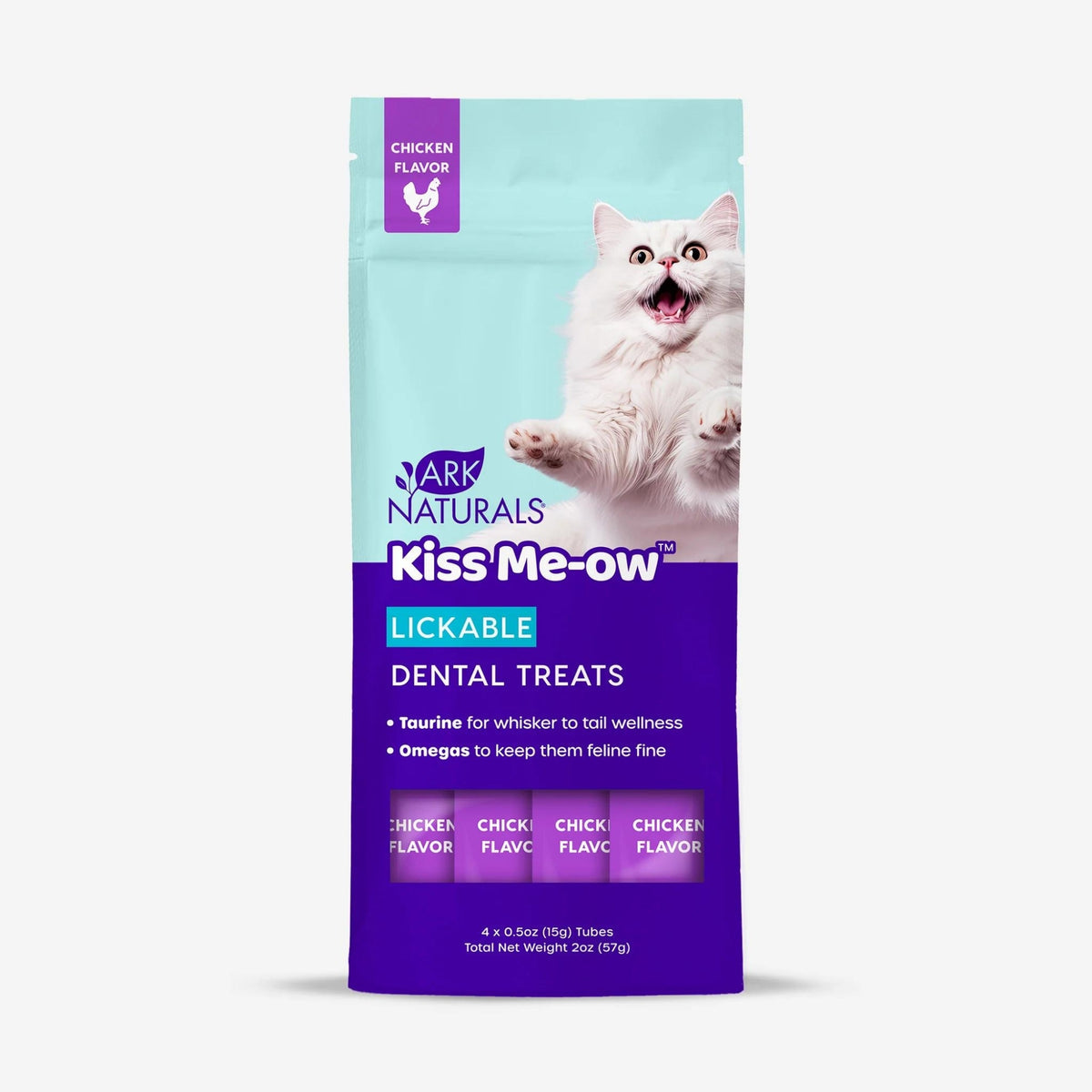 Antelope Kiss Me-Ow Chicken Dental Treat For Cats 2 oz