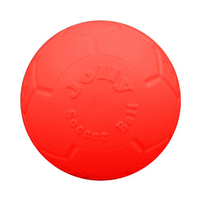 Jolly Pets Jolly Soccer Ball Orange Dog Toy, 3 in.