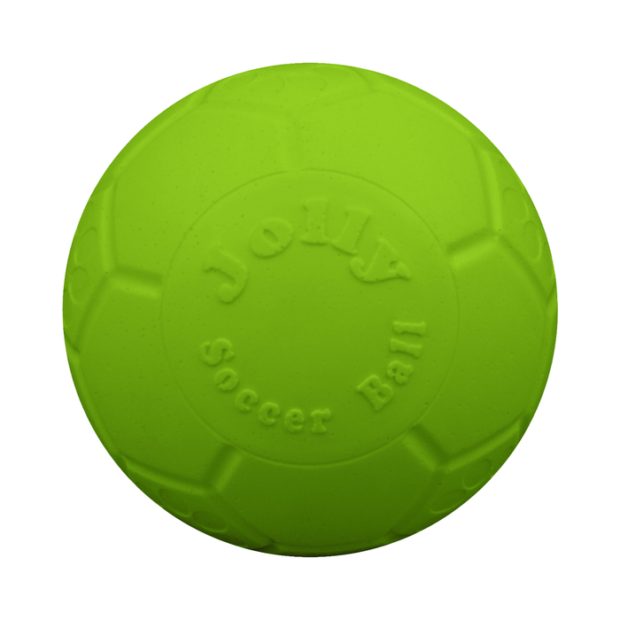 Jolly Pets Jolly Soccer Ball Green Apple Dog Toy, 4 in.