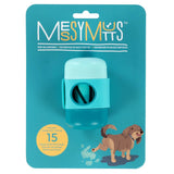 Messy Mutts Bio-Recycle Teal Pet Waste Bags, 240 Count (16 Refill Rolls)