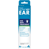 TropiClean HomeVet Ear Mite Treatment for Dogs & Cats, 2 oz.
