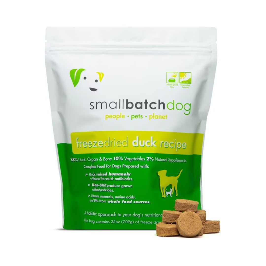 Smallbatch Duck Sliders Freeze-Dried Dog Food
