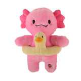 SPOT Axolotl with Duck Tube Dog Toy, 10 in.