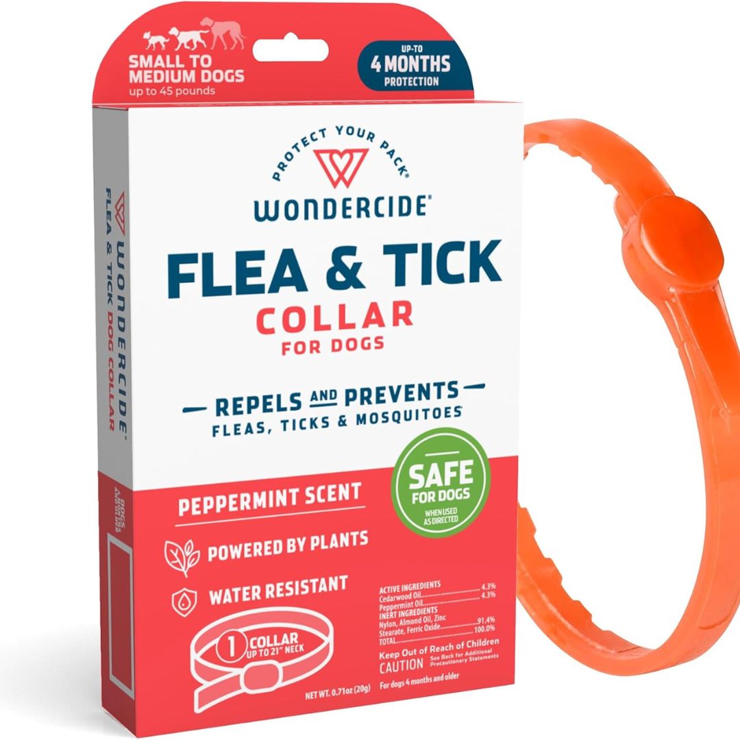 Wondercide Flea, Tick & Mosquito Repellent Dog Collar, Large