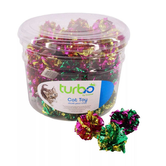 Turbo Krinkle Balls Cat Toy