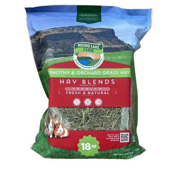Round Lake Farm Timothy And Orchard Hay Blend Small Animal