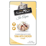 Fussie Cat Premium Tuna with Chicken in Aspic Canned Cat Food, 2.5 oz.