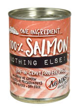 Against The Grain 100% Salmon One Ingredient Wet Dog Food, 11 oz.