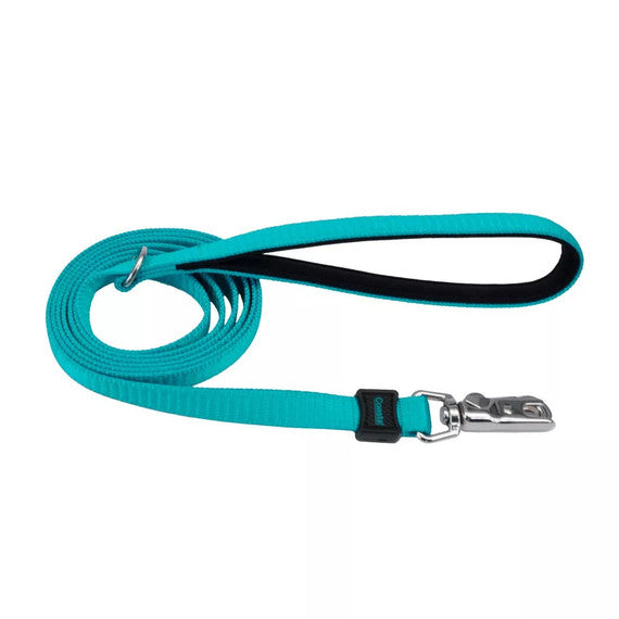 Coastal Inspire Enhanced Core Dog Leash Aqua, 5/8 in. x 6 ft.