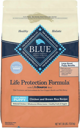 Blue Buffalo Life Protection Formula Large Breed Chicken & Rice Dry Puppy Food, 30 lbs.