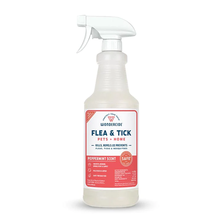Wondercide Peppermint Flea & Tick Spray for Pets + Home, 16 fl. oz.