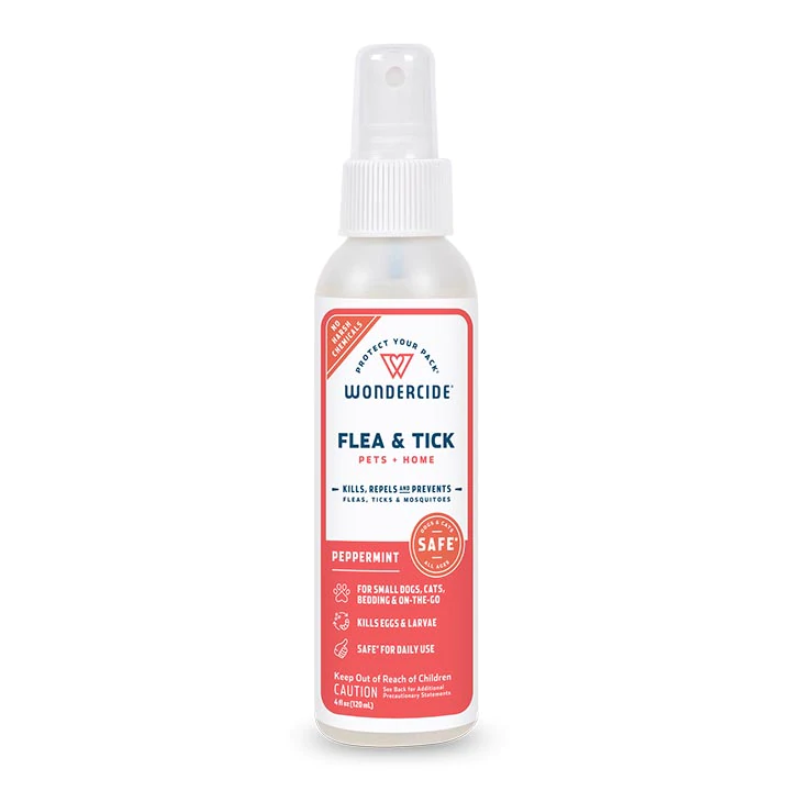 Wondercide Peppermint Flea, Tick & Mosquito Spray, 4 oz.