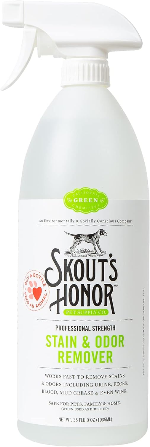 Skout's Honor Pet Bed Odor & Stain Remover, 35 oz.