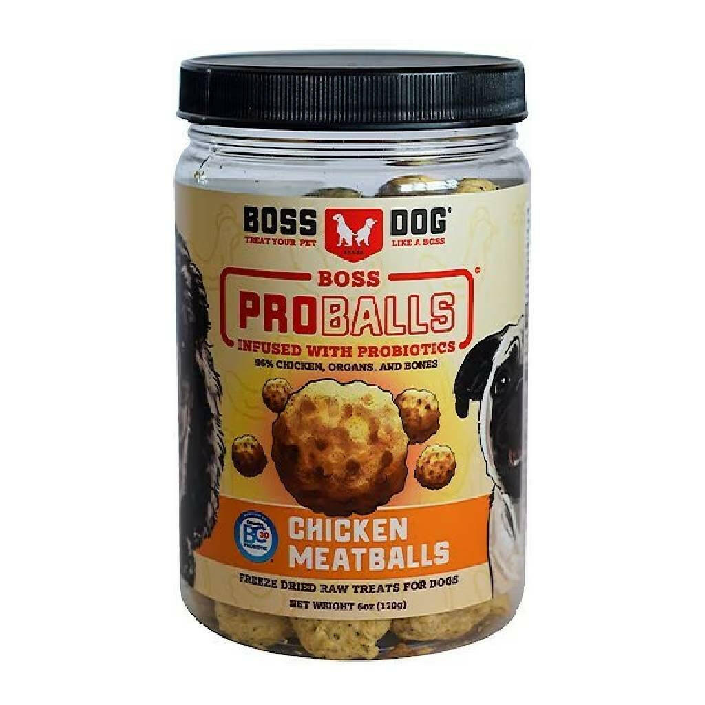 Boss Dog Proballs Probiotics Dog Treats, 6 oz