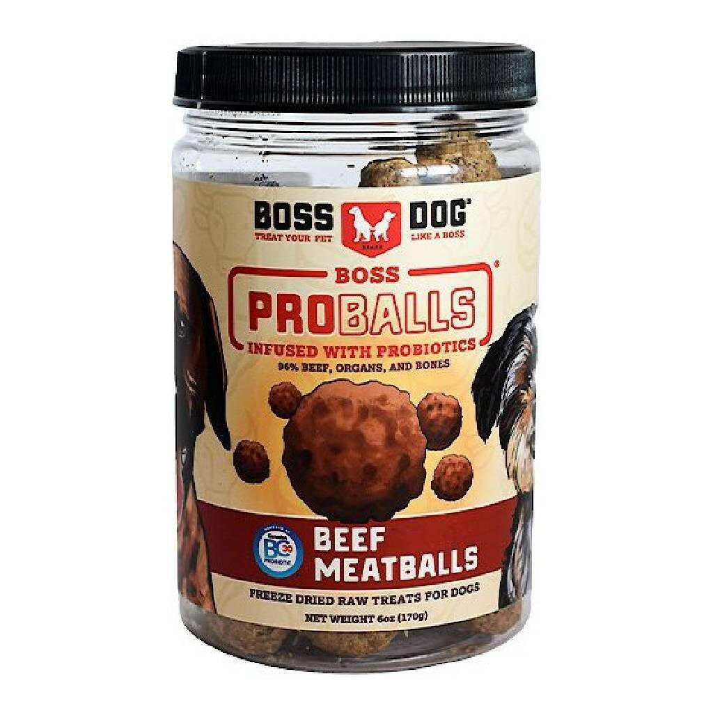 Boss Dog Proballs Probiotics Dog Treats, 6 oz