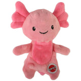 SPOT Axolotl Plush Squeaker Dog Toy, 6 in.