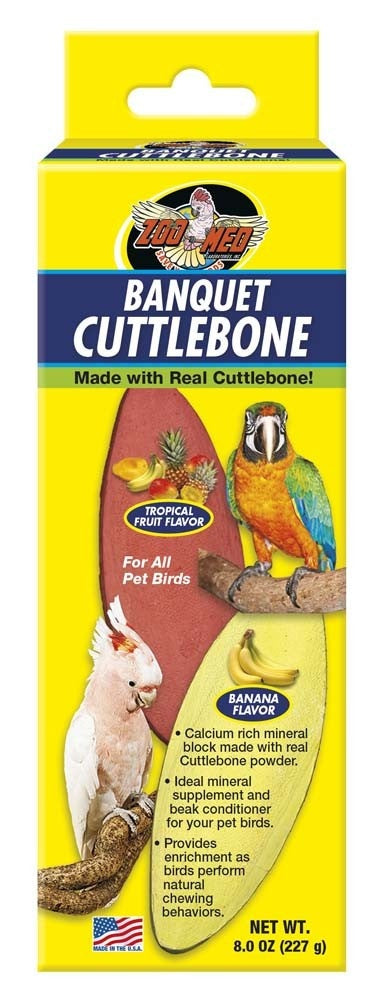 Zoo Med Products Zoo Medium Large Banquet Cuttlebone, 8 oz