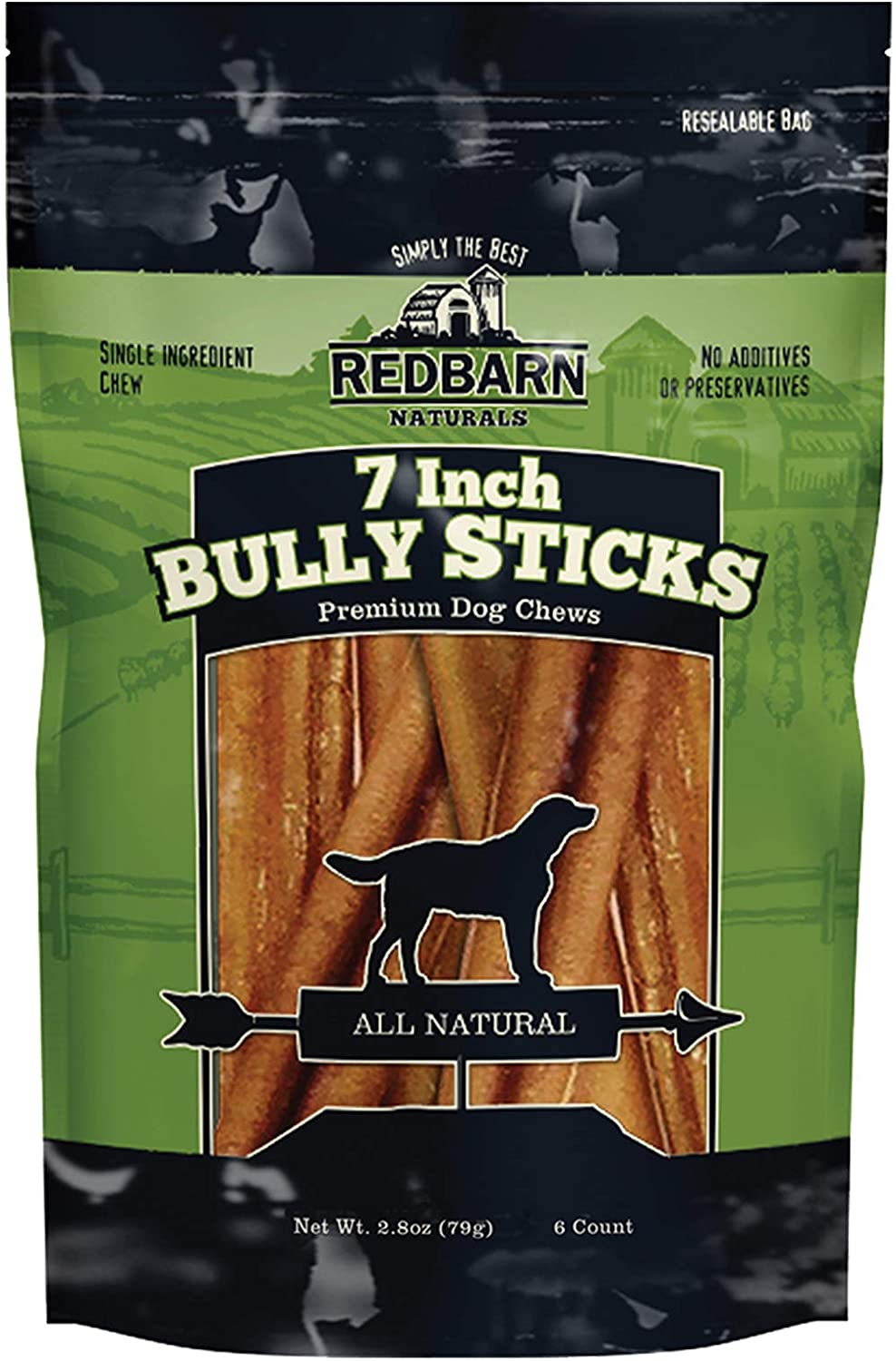 Frankly Collagen Beefy Stick Steak Dog 7 in