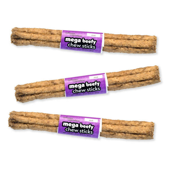 Frankly Chicken Flavored Beef Chew Retriever Rolls, 7-8 in. (4 Count)