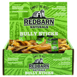 Redbarn Braided Bully Sticks for Dogs, 9 in. (2 Pack)