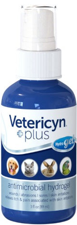 Vetericyn Plus All Animal Wound Care Hydrogel, 3 oz.