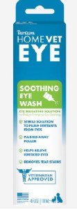 TropiClean HomeVet Soothing Eye Wash for Dogs & Cats, 4 oz.