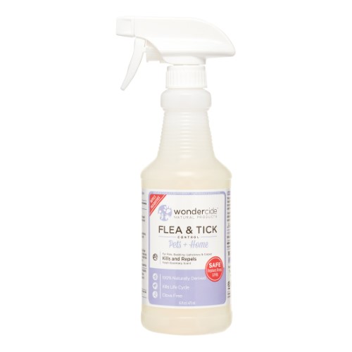 Wondercide Rose Flea & Tick Spray For Pets Plus Home With Natural Essential Oils, 16 Fl. oz Cat