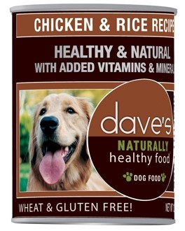 Dave's Pet Food Naturally Healthy Chicken & Rice Dog Food, 13 oz.