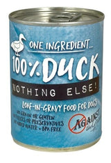 Against The Grain 100% Duck Dog Food, 11 oz