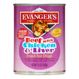 Evanger's Beef, Chicken & Liver Wet Dog Food, 12.5 oz.