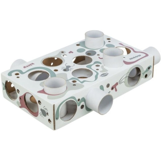 Trixie Paws 'n' Treats Box Educational Cat Activity Toy, 7.9 in.