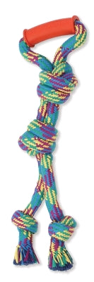 Mammoth Flossy Chews Twin Tug Rope Dog Toy, 16 in.