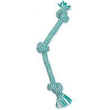 Mammoth Flossy Chews 3-Knot Tug Rope Dog Toy, 20 in.