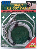 Titan Giant Cable Dog Tie-Out, 10 ft.