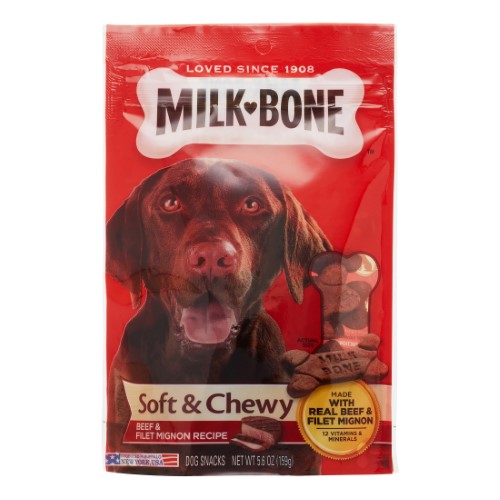 Milk-Bone Soft & Chewy Dog Treats, 5.6 oz