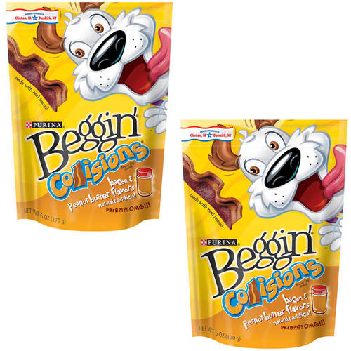 Purina Beggin' Strips Bacon & Peanut Butter Flavor Dog Treats, 6 oz.