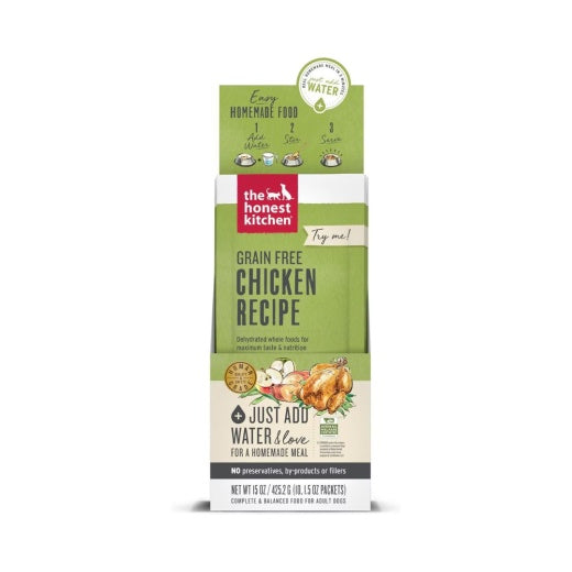 The Honest Kitchen Wholemade Grain Free Chicken Dog Food, 1.5 oz